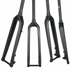<span class=keywords><strong>Horquilla</strong></span> Rígida de Fibra de Carbono para Bicicleta de Montaña, Freno de Disco, para Ruedas de <span class=keywords><strong>26</strong></span>, <span class=keywords><strong>27.5</strong></span> y 29 Pulgadas, Dirección Recta o Cónica, Recorrido de 75 mm - Product Image 2