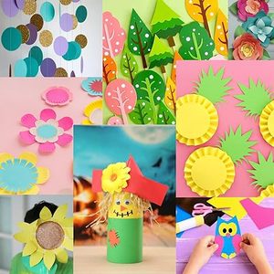 กระดาษก่อสร้างบล็อกกระดาษสีคุณภาพสูงกระดาษก่อสร้างสีสําหรับงานฝีมือ - Product Image 6