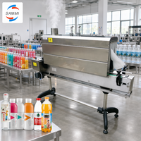 Machine de rétraction d'étiquettes semi-automatique à vapeur BS1135 en promotion avec générateur de vapeur pour emballage alimentaire et de boissons (bande/feuille)