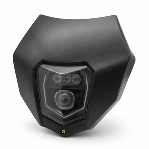 Phare LED pour moto tout-terrain modifiée, faisceau haut/bas, DRL, étanche, haute luminosité, vente chaude, directement de l'usine - Product Image 5