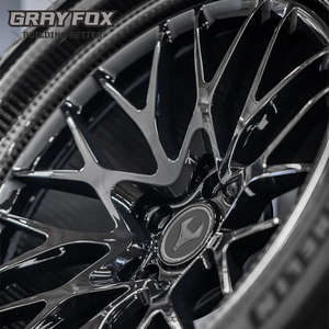 Cerchi Forgiati Personalizzati Deep Dish 5x114.3 5x120 da 18 19 20 21 22 Pollici in Fibra di Carbonio a Due Pezzi per Mercedes S500 S550 Bmw <span class=keywords><strong>Porsche</strong></span> - Product Image 2