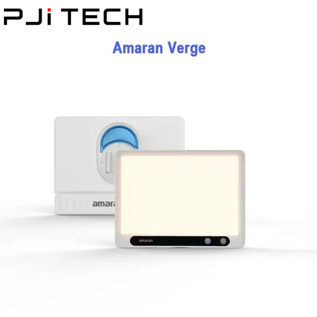 Amaran Verge 26W LED Video Light 2700K-6500K Bi-Color Soft Panel Studio Lighting USB-C PD CRI 96 TLCI 97 for Streaming Vlog
