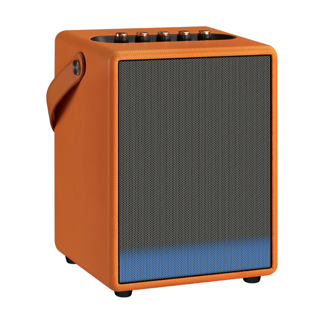 OEM 60W Portable Subwoofer 6.5 " Retro Charm Desktop Audio Handle Bedroom Indoor HIFI Speaker