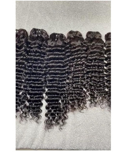 Vente en gros HD pour dentelle frontale vierge cuticule aligné perruque naturelle extensions de cheveux humains bouclés indiens bruts perruque d'approvisionnement de haute qualité - Product Image 2