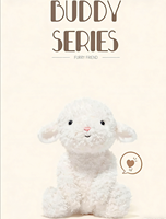 Boneka Domba Plushie Custom Buddy, Lembut dan Bulu Halus