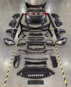 Kit carrosserie pour <span class=keywords><strong>Mercedes</strong></span> Benz Classe E W212 2009-2015 modifié au style E63 AMG - Product Image 2