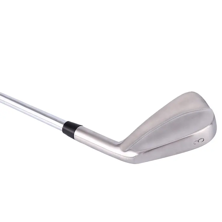 Su ordine del Raso finitura lucida o placcatura a buon mercato forgiato club heads golf irons