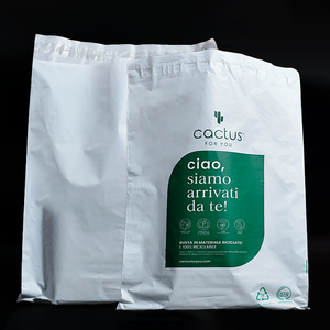 环保定制100% 可堆肥可生物降解快递袋图案多邮勒运输泡沫哑光多邮勒袋 - Product Image 4