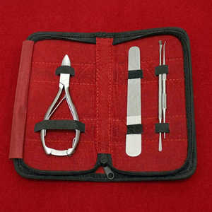 Professional Podiatrist Set HEAVY DUTY THICK <b>Pedicure</b> 4PCS <b>Tools</b> Kit Cutter File Chiropody Podiatry Instruments - Product Image 1