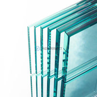 Highly Reliable Performance All Weather Resistant Safety Laminated Tempered Glass Panels for Bathroom Stairs Roof Fence