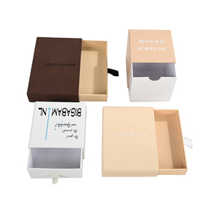 Custom Cardboard Slide Drawer <b>Consumer</b> <b>Electronics</b> Packaging Box White Sliding Gift Drawer Box with Custom Logo - Product Image 1