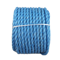 Cuerda de Polipropileno de 3 Hilos de 3/8'' Suministrada por Fábrica, Cuerda Marina de PP, Cuerda Flotante para Amarre de Barcos, Pesca y Uso General