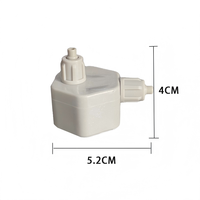 Générateur de CO2 DIY pour aquarium, bouchon de bouteille à double raccord à vis rapide, diffuseur d'air pour aquarium, réacteur de dioxyde de carbone