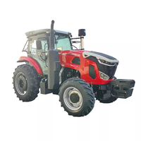 Tracteur agricole robuste 120 CV 4x4 avec moteur Yuchai |   Tracteur agricole diesel certifié CE pour l'agriculture à grande échelle