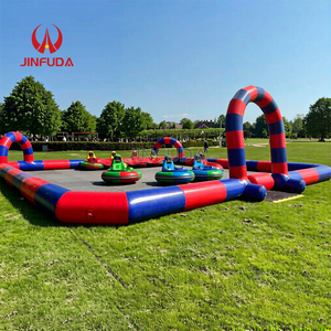 Parcours de Voitures Tamponneuses Gonflables pour Enfants, Durable, Portable, pour <span class=keywords><strong>Jeux</strong></span> Compétitifs en Communauté, Modèle UFO - Product Image 5