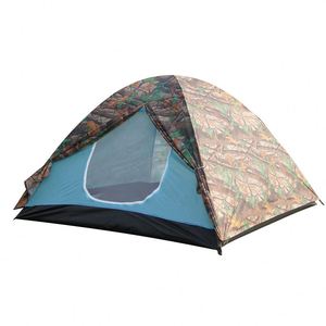 Carpa de Camping Plegable Ligera de Doble Capa Oxford, Camuflaje, Impermeable, Protección Solar, Ensamblada a Mano, Compatible con OEM/ODM - Product Image 1
