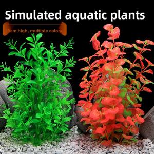 Fabrikant Directe Verkoop Gesimuleerde Waterplanten Vishuis Plastic Aquarium Decoratie Voor Landschapsarchitectuur Aquarium Accessoires - Product Image 3