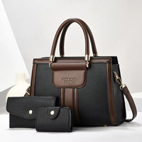 Nouvelle Collection 2026 : Ensemble de 3 Sacs en Cuir PU Tendance pour Femmes – Sacs à Bandoulière de Luxe de Créateur avec Portefeuille