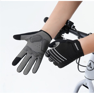 Guantes Deportivos Personalizados con Logotipo, Guantes de Ciclismo con Protección de Gel en los Dedos, Pantalla Táctil, para Motocicleta y Bicicleta - Product Image 4