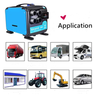 Webastto柴油加热器12v 24v卡车驾驶室停车eberspacher空气加热器2kw 5kw