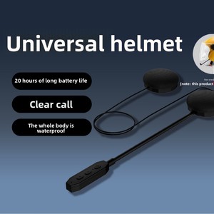 <span class=keywords><strong>Casque</strong></span> de <span class=keywords><strong>moto</strong></span> direct usine avec écouteurs intégrés, son stéréo, réduction intelligente du bruit, appels HD, longue autonomie de la batterie - Product Image 4