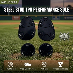Suela de Béisbol Desmontable Premium y Duradera con Tacos Metálicos para Jugadores de Béisbol en Partidos Competitivos - Product Image 5