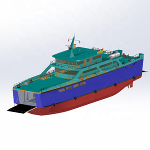 Grandsea 42m Acero 150 asientos <span class=keywords><strong>Ro</strong></span> Passenger <span class=keywords><strong>Cargo</strong></span> <span class=keywords><strong>Ship</strong></span> Car Ferry Coastal Shipping Vessel para la venta - Product Image 5