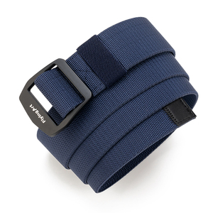 Accesorios de <span class=keywords><strong>ropa</strong></span> Jeans de <span class=keywords><strong>hombre</strong></span> Lona tejida Poliéster Cinturón elástico ajustable 3,8 cm de ancho Cinturón de nailon personalizado para exteriores - Product Image 4