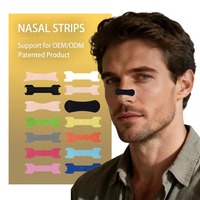 Service OEM/ODM Bandes nasales hypoallergéniques en tissu non tissé, adhésives, non irritantes, confortables pour le sport et le sommeil