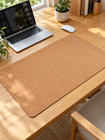 Tapis de bureau en liège avec logo personnalisé, impression OEM, tapis de table naturel antidérapant et imperméable pour cadeau d'entreprise