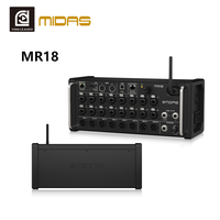 Mejor Controlador de DJ de Audio Profesional con Sistema de Sonido, Mezclador de 18 Canales, 16 Preamplificadores de Micrófono y 8 Salidas XLR