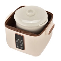 Imichef 200W Mini mijoteuse électrique multifonction avec revêtement en céramique