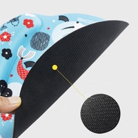 Tapis de souris de poignet personnalisé en usine Tapis de clavier en mousse à mémoire de forme Tapis de souris Base antidérapante en caoutchouc Logo Tapis de souris repose-poignet personnalisé