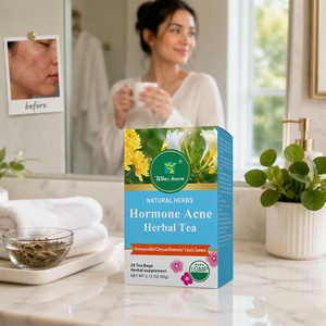 Tisane Clarifiante et Apaisante Wins Town pour la Peau : Chèvrefeuille, Chrysanthème, Contrôle du Sébum, Soin Anti-Imperfections, Soin Visage OEM - Product Image 1