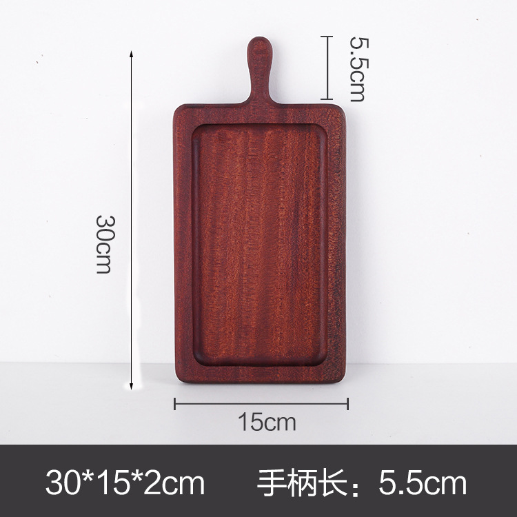 ชิ้นไม้ทั้งชิ้น Shabili ขนาด 30 x 15 x 2 ซม.