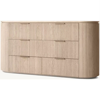 Commode en bois à 9 tiroirs de style moderne, couleur personnalisable, pour chambre à coucher