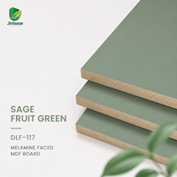 Panneau MDF décoratif écologique, imperméable et ignifuge, vert mat, pour la cuisine et la salle de bain modernes, utilisation en intérieur