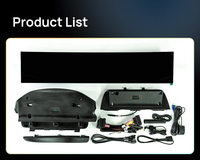 Autoradio Android à double écran incurvé de 32 pouces, Qualcomm 685, lecteur multimédia LCD pour BMW Série 7 CIC F01 F02 2009-2012
