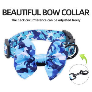 調整可能ナイロンペットハーネスバンダナ反射メッシュ犬の首輪セット,コーギーテディフレンチブルドッグ用 - Product Image 4