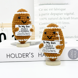 <span class=keywords><strong>Amazon</strong></span> Offre Spéciale Crochet Soutien Émotionnel Rugby Poupées Jouets Maison Décoration de Voiture pour Anniversaire Pâques Halloween Nouvel An - Product Image 2