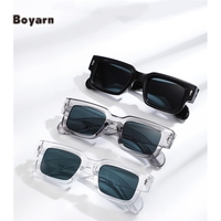 Boyarn mode lunettes de soleil rétro hommes lunettes de soleil UV400 pare-soleil lunettes de soleil pour femmes en gros pas cher logo personnalisé