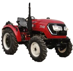 Chinesische 30 PS 304 4 Rad Traktor Preis für die Landwirtschaft Trator Agricola Tract eur Farm verwenden Frontlader Schaufel Ende Bagger lader