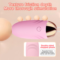 Vibrateur à balle avec contrôle par application pour stimulation du point G, œuf vibrant portable en silicone, masseur clitoridien, jouets sexuels pour femmes