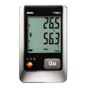 New Four-channel Humidity and <b>Temperature</b> <b>Data</b> <b>Logger</b> Testoo 176H1 - Product Image 5
