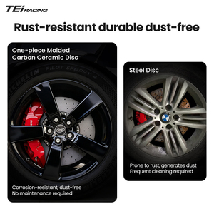 TEI nuovo Kit pinza freno in fibra di carbonio Kit disco freno in ceramica 400x36mm 410x36mm 420x40mm per <span class=keywords><strong>nissan</strong></span> <span class=keywords><strong>GTR</strong></span> R35 - Product Image 4