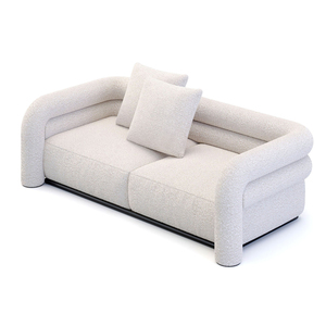 Latest Design Factory Outlet Italian Light Luxury Nordic Modern Fabric Living Room Set Luxury DV-06 Latest Design DV-06 - Product Image 5
