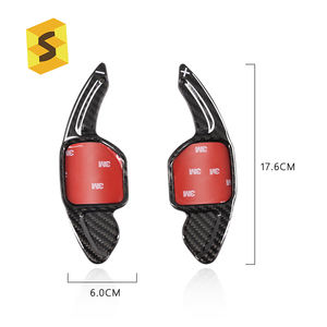 Bon ar FFFuor uudi A4 A5 A6 8 8 5 5 Q7 ar teteering hihift llade addaddle hifter xtension Arbon iiber - Product Image 4