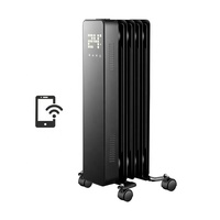 2500w 13 Ailettes Chauffage Électrique Radiateur Portable Home Oil Heater avec Wifi APP Control