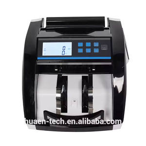 Máquina Contadora de Billetes LED Profesional de Grado Comercial, Velocidad de 1000 Piezas/Min, Tolva de 300 Piezas, Reconocimiento Automático de Monedas, Magnética - Product Image 2