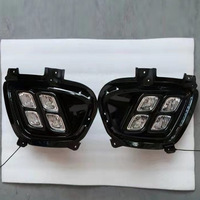 Nouveau phare antibrouillard de jour à 4 LED blanc froid 12-28V DC 24W, lumière de remplacement modifiée pour Sorento 2015-2017